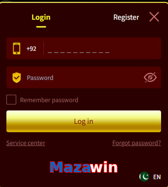 Mazawin login preview
